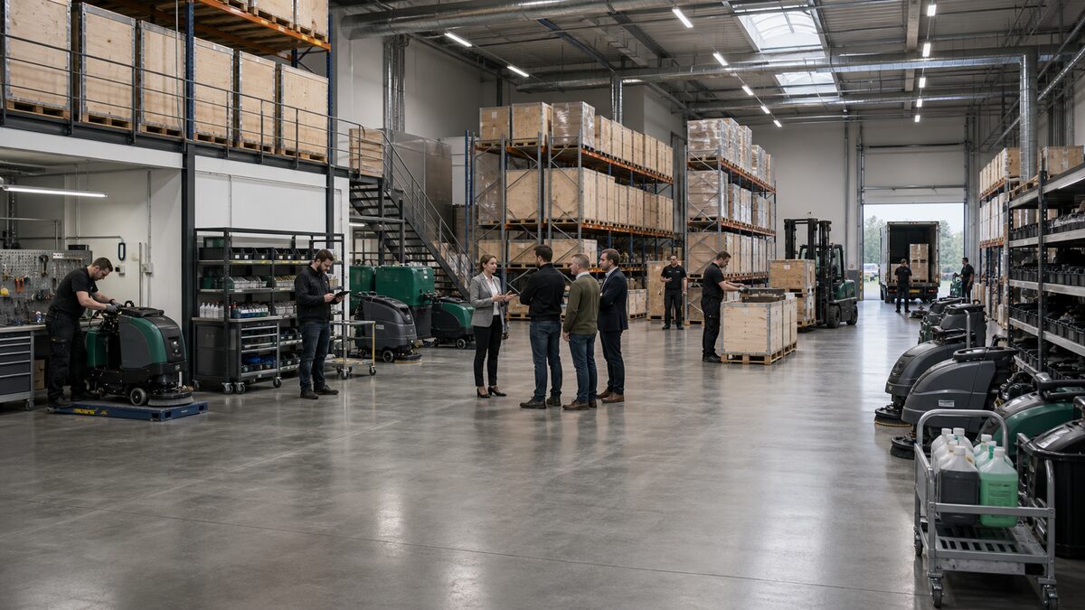 OEM private label and distributor supply coordination in China warehouse and factory